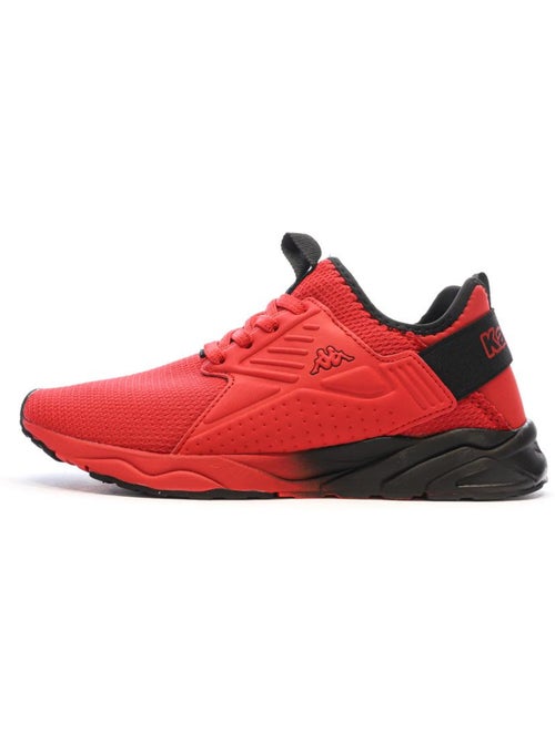 Kappa Malone Jongens Sneakers Rood/Zwart - Kiabi Kappa Malone Jongens Sneakers Rood/Zwart - Kiabi