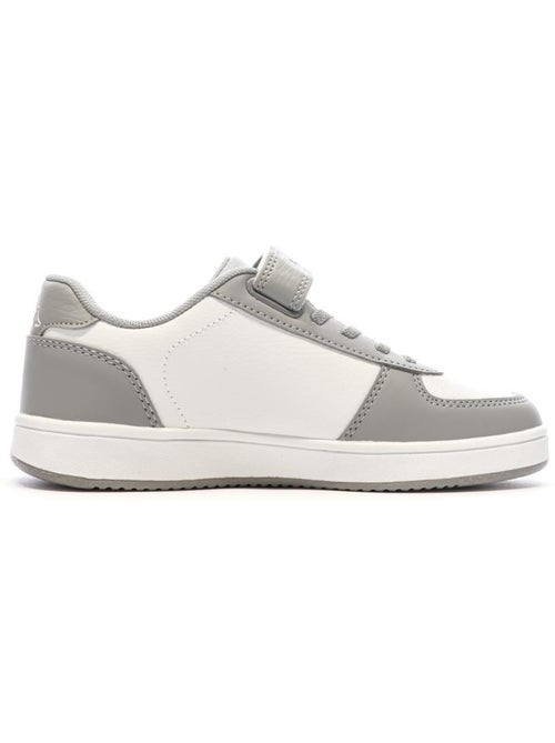 Kappa Malone Jongens Sneakers Wit/Grijs - Kiabi Kappa Malone Jongens Sneakers Wit/Grijs - Kiabi