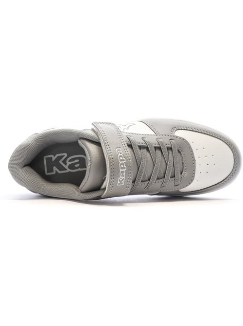 Kappa Malone Jongens Sneakers Wit/Grijs - Kiabi Kappa Malone Jongens Sneakers Wit/Grijs - Kiabi