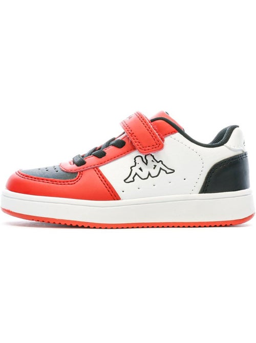 KAPPA Malone Jongens Sneakers Wit/Rood - Kiabi KAPPA Malone Jongens Sneakers Wit/Rood - Kiabi