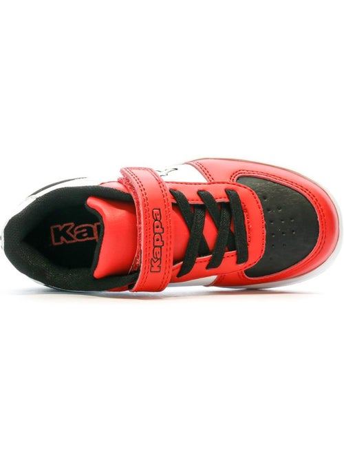 KAPPA Malone Jongens Sneakers Wit/Rood - Kiabi KAPPA Malone Jongens Sneakers Wit/Rood - Kiabi