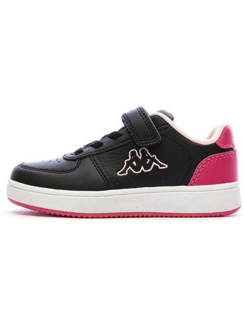 KAPPA Malone Jongens Sneakers Zwart/Rood 381Y12W - Kiabi KAPPA Malone Jongens Sneakers Zwart/Rood 381Y12W - Kiabi