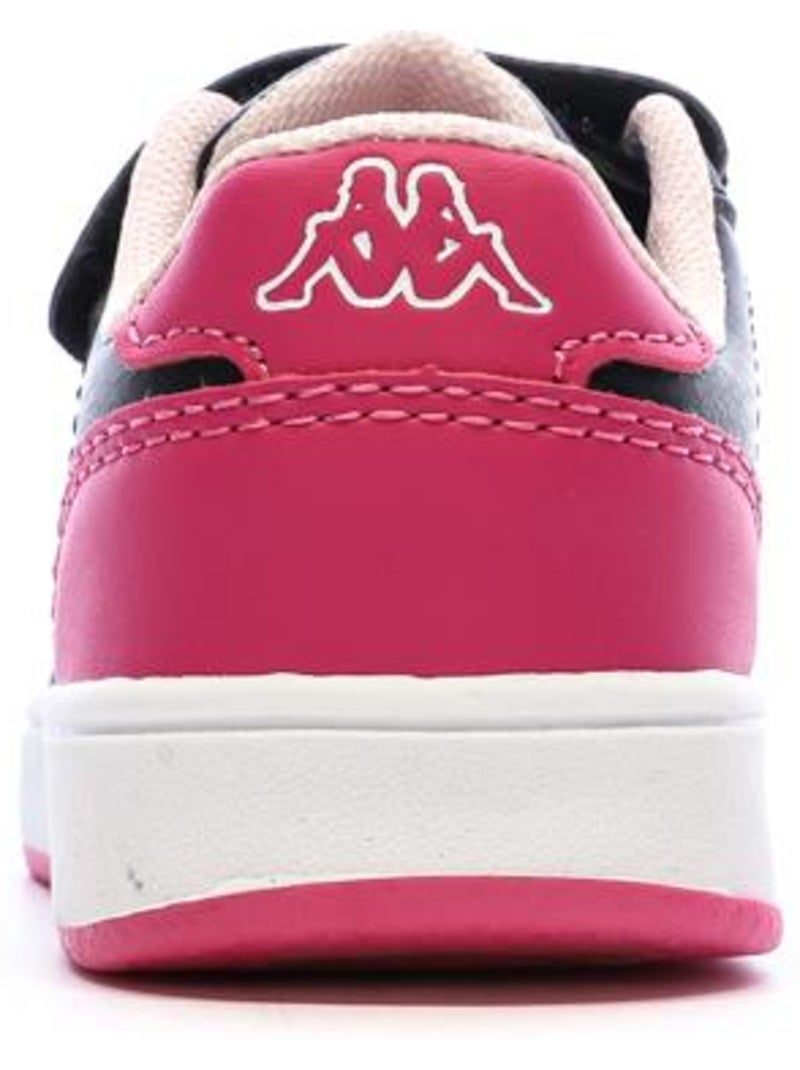 KAPPA Malone Jongens Sneakers Zwart/Rood 381Y12W Zwart Roze Wit - Kiabi
