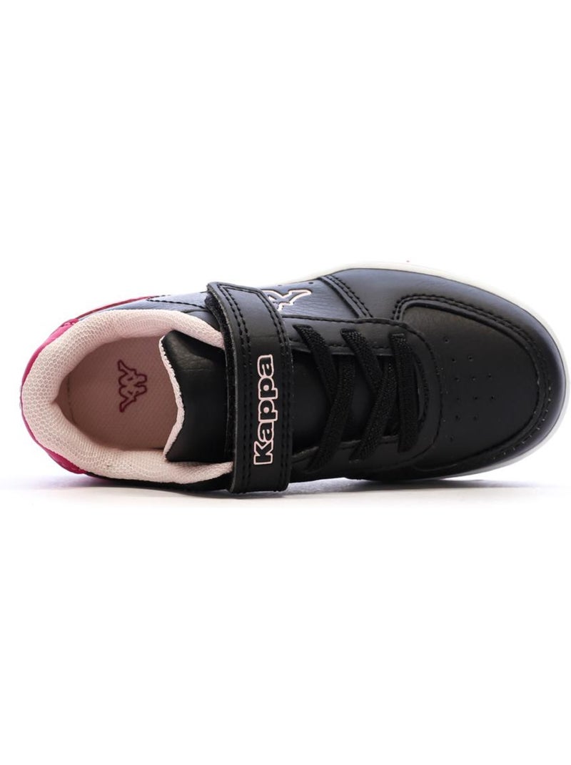 KAPPA Malone Jongens Sneakers Zwart/Rood 381Y12W Zwart Roze Wit - Kiabi
