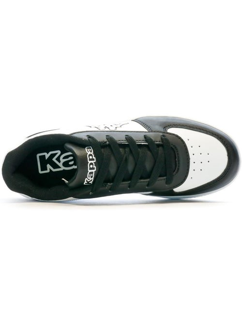 KAPPA Malone Jongens Sneakers Zwart/Wit met Veters - Kiabi KAPPA Malone Jongens Sneakers Zwart/Wit met Veters - Kiabi