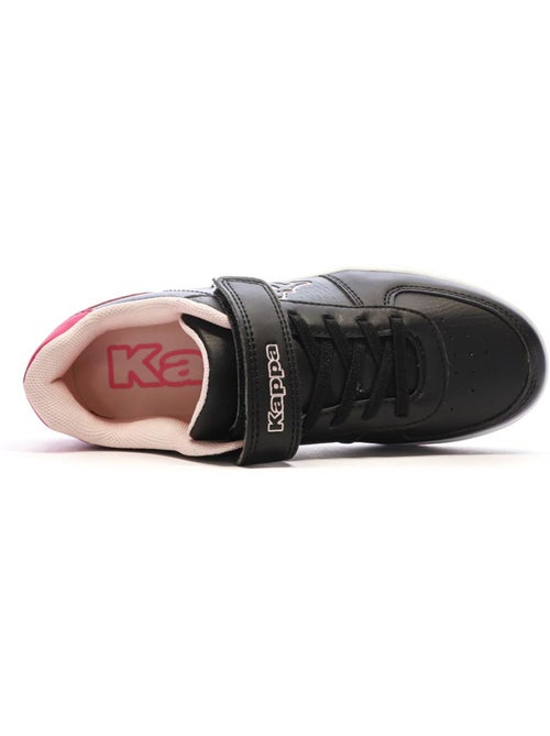 Kappa Malone Meisjes Sneakers Zwart/Roze - Kiabi Kappa Malone Meisjes Sneakers Zwart/Roze - Kiabi