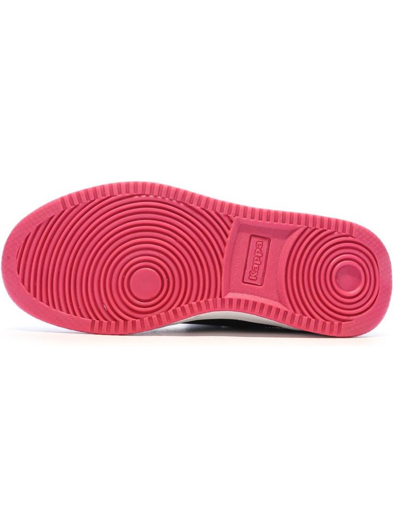 Kappa Malone Meisjes Sneakers Zwart/Roze Roze - Kiabi
