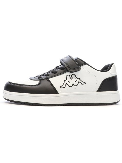 Kappa Malone Zwart-Witte Sneakers voor Jongens - Kiabi Kappa Malone Zwart-Witte Sneakers voor Jongens - Kiabi