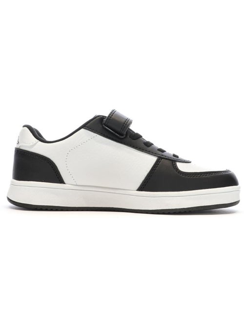 Kappa Malone Zwart-Witte Sneakers voor Jongens - Kiabi Kappa Malone Zwart-Witte Sneakers voor Jongens - Kiabi