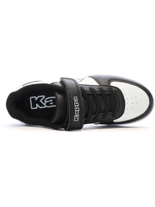 Kappa Malone Zwart-Witte Sneakers voor Jongens - Kiabi Kappa Malone Zwart-Witte Sneakers voor Jongens - Kiabi