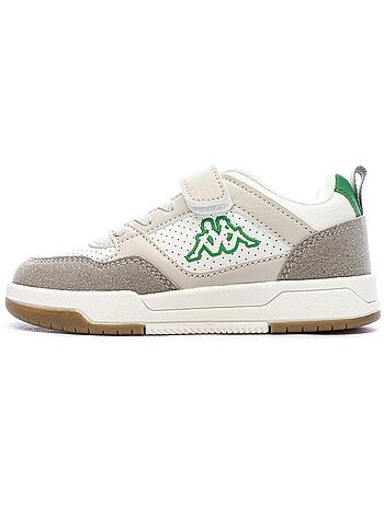 Kappa manis jongens sneakers wit/grijs/groen