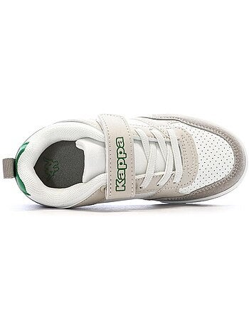 Kappa manis jongens sneakers wit/grijs/groen