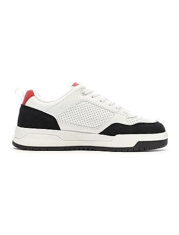 Kappa manis jongens sneakers wit/zwart/rood