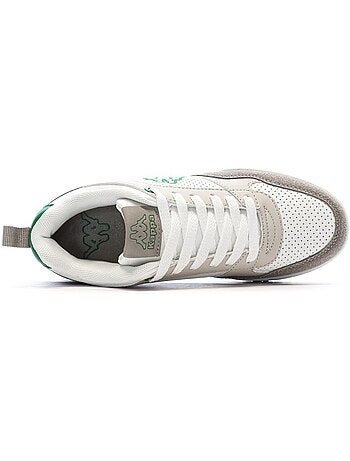 Kappa manis sneakers wit/groen voor jongens met logo