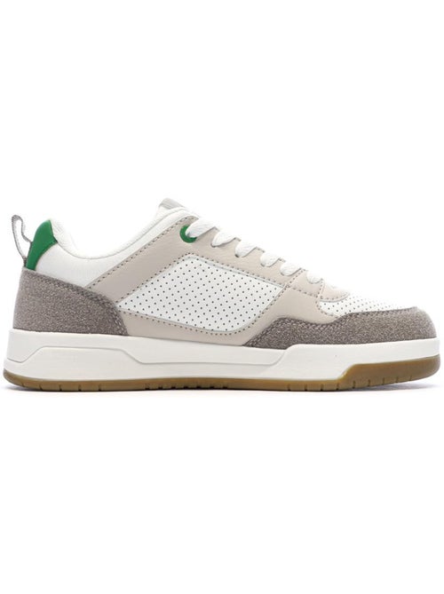 Kappa Manis Sneakers Wit/Groen voor Jongens met Logo - Kiabi Kappa Manis Sneakers Wit/Groen voor Jongens met Logo - Kiabi