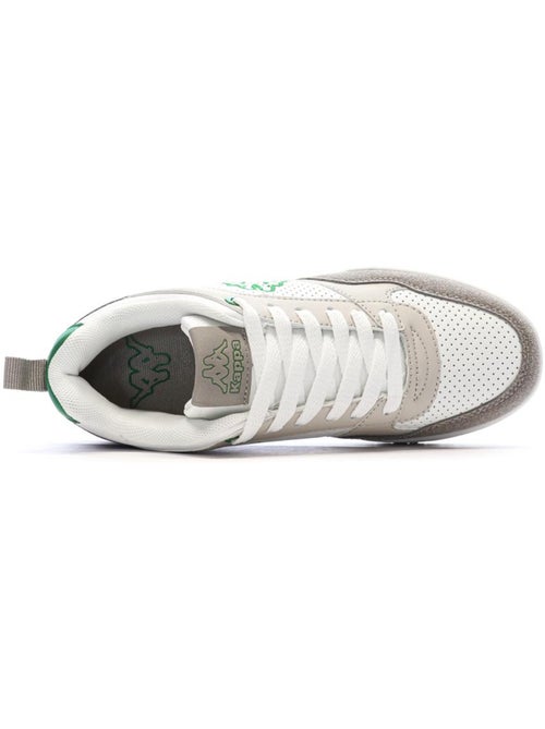 Kappa Manis Sneakers Wit/Groen voor Jongens met Logo - Kiabi Kappa Manis Sneakers Wit/Groen voor Jongens met Logo - Kiabi