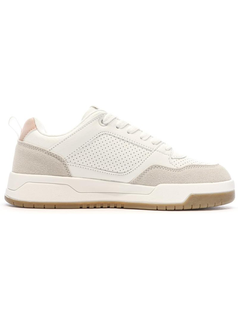 Kappa Manisw Dames Sneakers Wit/Beige/Roze Wit - Kiabi