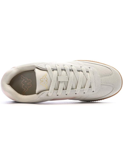 Kappa Mattea Suede Dames Sneakers Grijs/Roze - Kiabi Kappa Mattea Suede Dames Sneakers Grijs/Roze - Kiabi