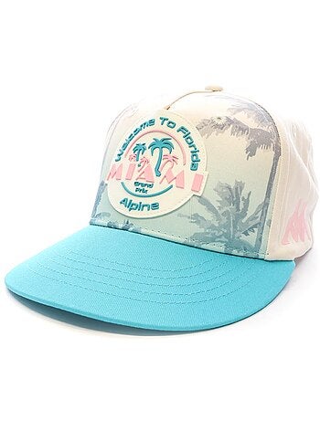 Kappa miami herenpet beige/blauw