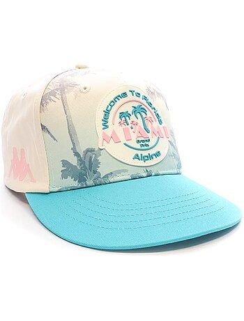 Kappa miami herenpet beige/blauw