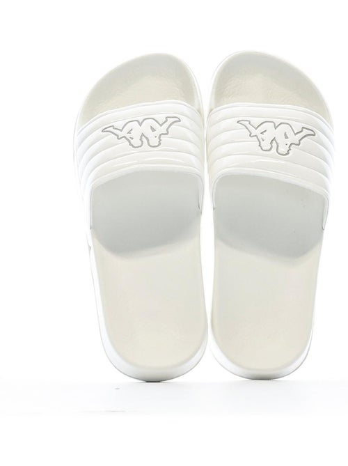 Kappa Noles Witte Dames Slippers 361I15W - Kiabi Kappa Noles Witte Dames Slippers 361I15W - Kiabi