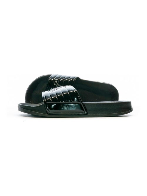 Kappa Noles Zwarte Dames Slippers 361I15W - Kiabi Kappa Noles Zwarte Dames Slippers 361I15W - Kiabi