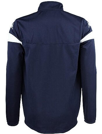 Kappa novare jongens sweatvest met rits - marineblauw