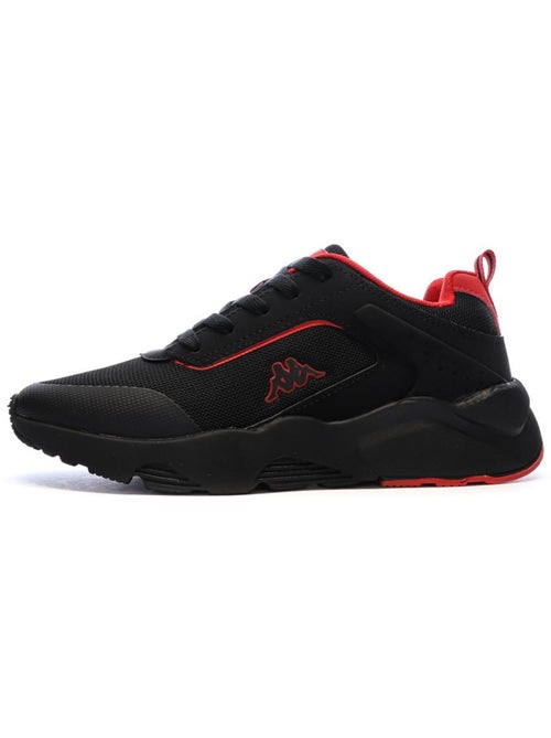 Kappa Safir 2s Jongens Sneakers Zwart/Rood met Logo - Kiabi Kappa Safir 2s Jongens Sneakers Zwart/Rood met Logo - Kiabi
