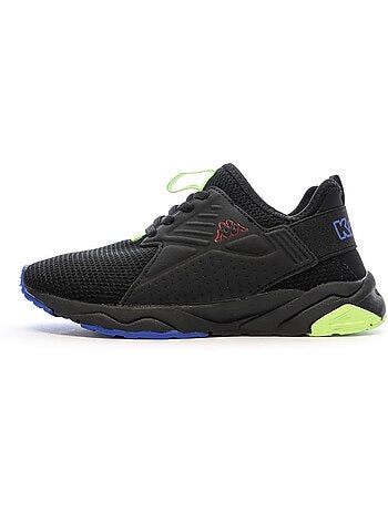 Kappa san puerto zwart/roze meisjes sneakers