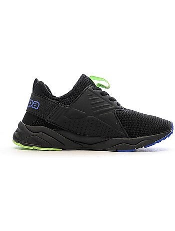 Kappa san puerto zwart/roze meisjes sneakers