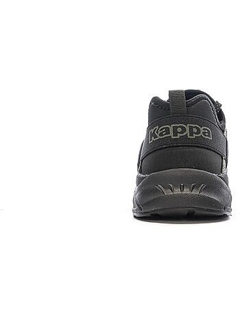 Kappa san puerto lace jongens sneakers zwart/kaki