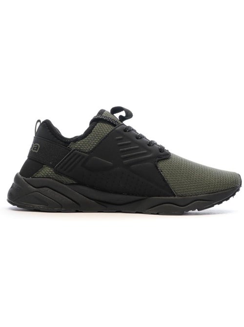 Kappa San Puerto Lace Jongens Sneakers Zwart/Kaki - Kiabi Kappa San Puerto Lace Jongens Sneakers Zwart/Kaki - Kiabi
