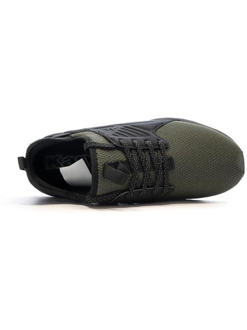 Kappa San Puerto Lace Jongens Sneakers Zwart/Kaki - Kiabi Kappa San Puerto Lace Jongens Sneakers Zwart/Kaki - Kiabi
