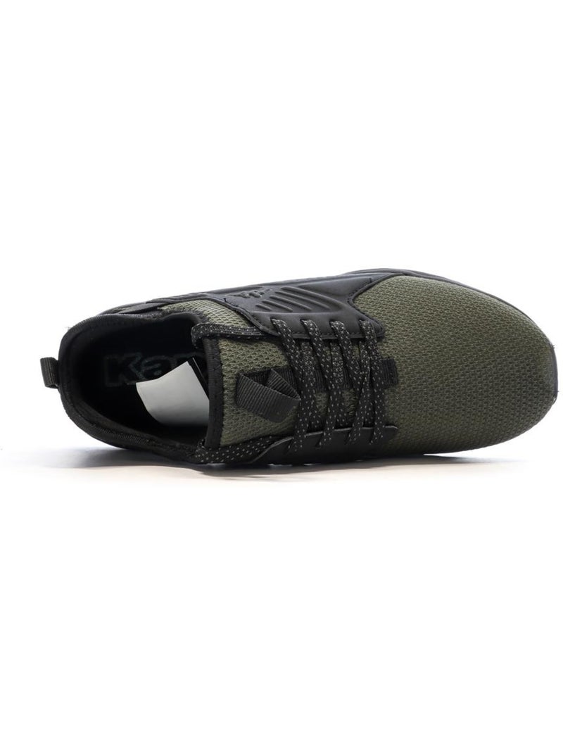 Kappa San Puerto Lace Jongens Sneakers Zwart/Kaki Licht kakigroen - Kiabi