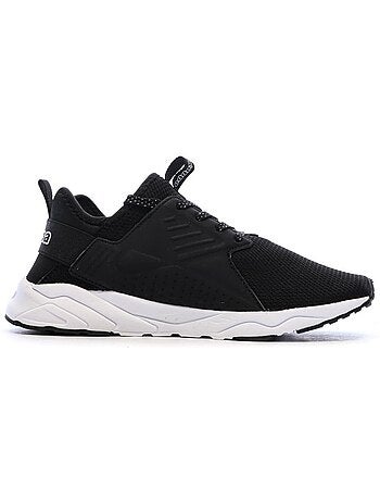 Kappa san puerto lace jongens sneakers zwart/kaki