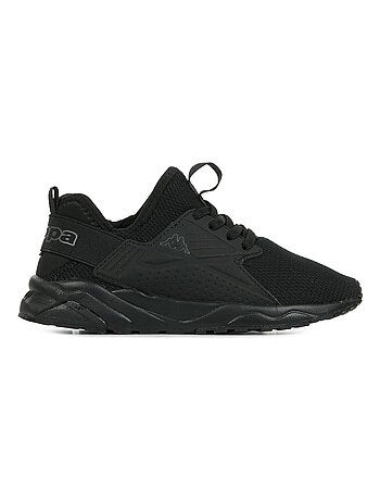 Kappa san puerto zwarte sneakers voor jongens