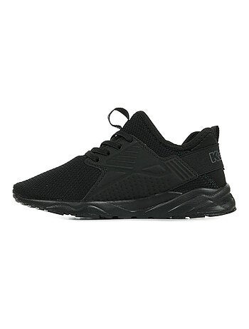 Kappa san puerto zwarte sneakers voor jongens