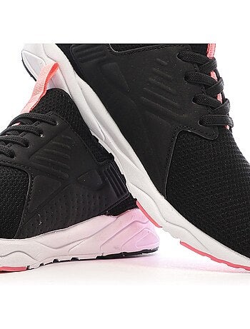 Kappa san puerto zwart/roze meisjes sneakers