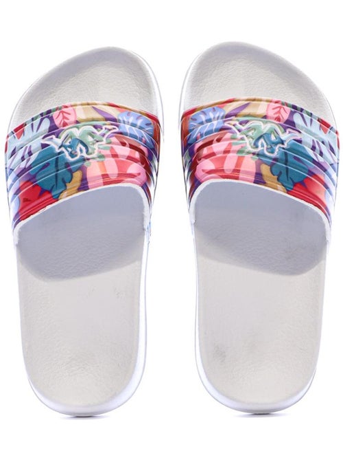 Kappa Sarty 2 Meisjes Bloemen Badslippers Wit - Kiabi Kappa Sarty 2 Meisjes Bloemen Badslippers Wit - Kiabi