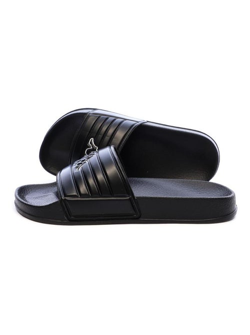 Kappa Sarty Kid Jongens Slippers Zwart met Logo - Kiabi Kappa Sarty Kid Jongens Slippers Zwart met Logo - Kiabi