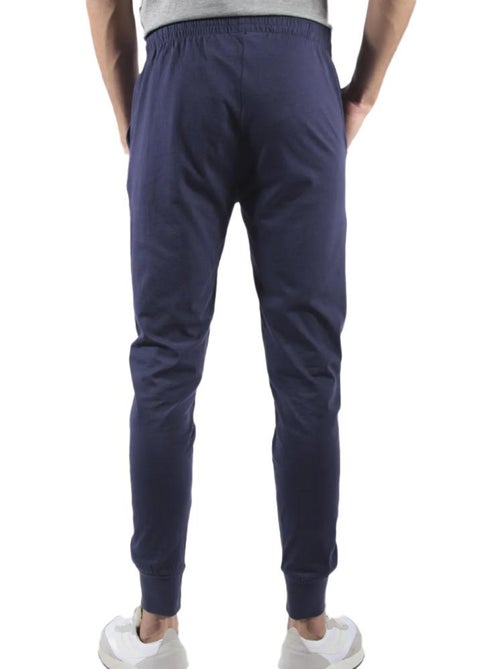 Kappa Slim Fit Joggingbroek met Rits en Logo voor Heren - Marineblauw - Kiabi Kappa Slim Fit Joggingbroek met Rits en Logo voor Heren - Marineblauw - Kiabi