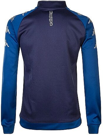 Kappa trieste heren trainingstrui 1/2-rits marineblauw