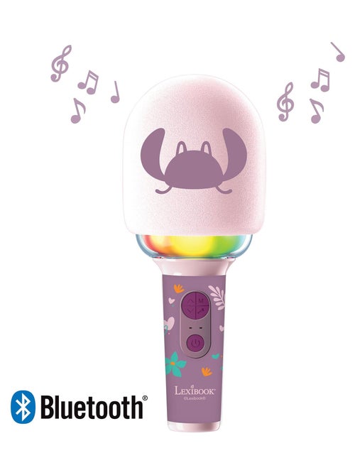 Karaoke microphone angel - microphone avec effets sonores et lumineux - Kiabi Karaoke microphone angel - microphone avec effets sonores et lumineux - Kiabi