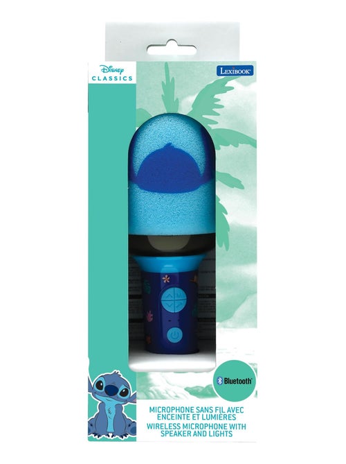 Karaoke microphone bluetooth/sans fil sitch avec effets sonores et lumineux - Kiabi Karaoke microphone bluetooth/sans fil sitch avec effets sonores et lumineux - Kiabi