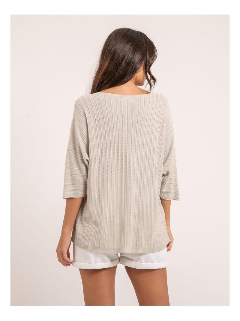Kartelia dunne trui Beige - Kiabi