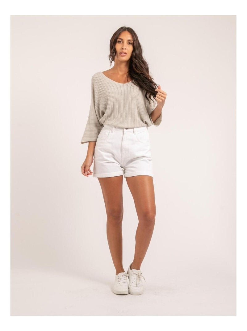 Kartelia dunne trui Beige - Kiabi