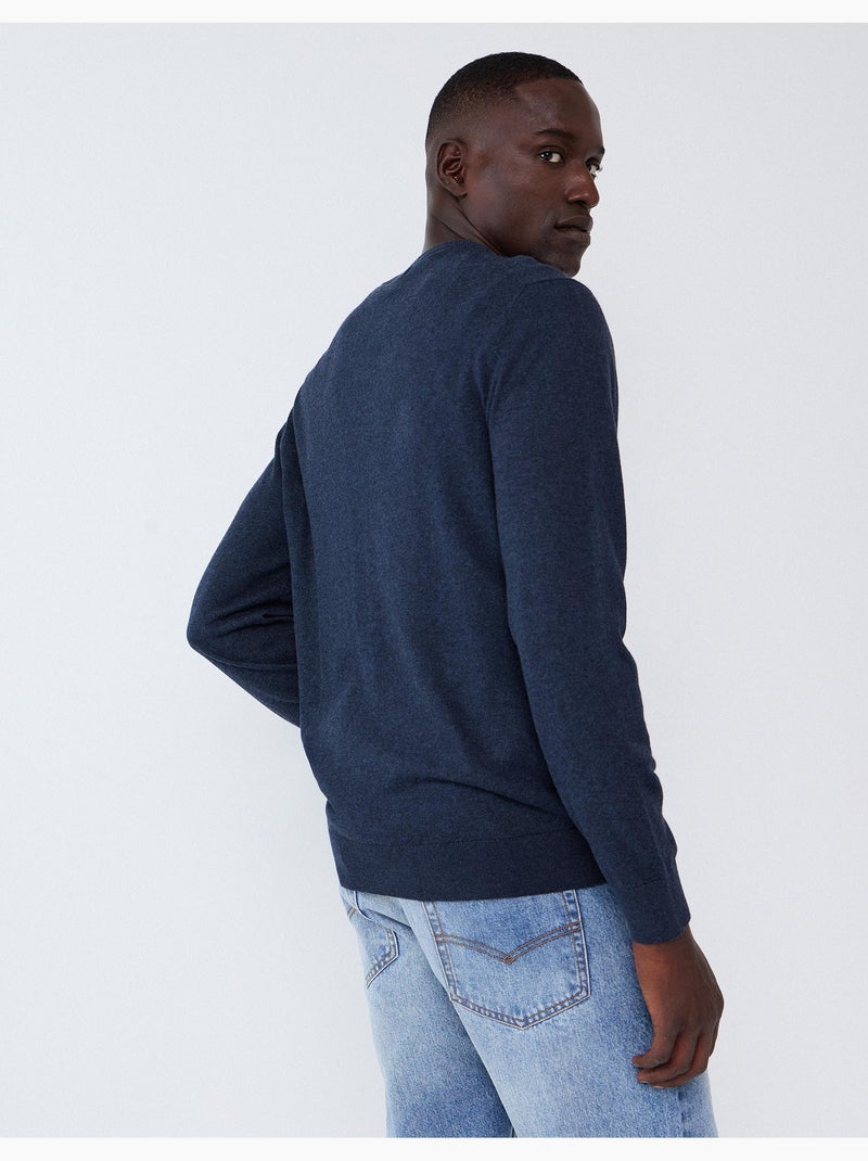 Kasjmier trui, mo fashion Blauw - Kiabi