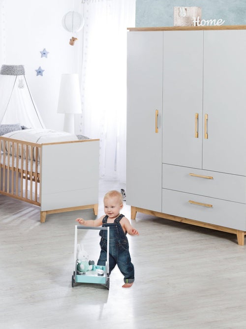 Kast met 3 deuren en 2 lades met soft-close - ROBA 'Caro' - Kiabi