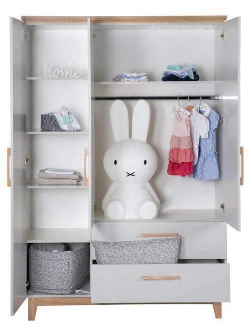 Kast met 3 deuren en 2 lades met soft-close - ROBA 'Caro' - Kiabi