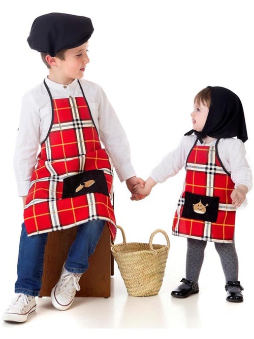 Kastanjeverkoopset of -kostuum (geruit) - Kiabi